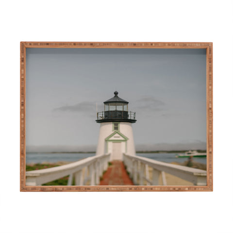 Chelsea Victoria The Lighthouse in Nantucket Rectangular Tray