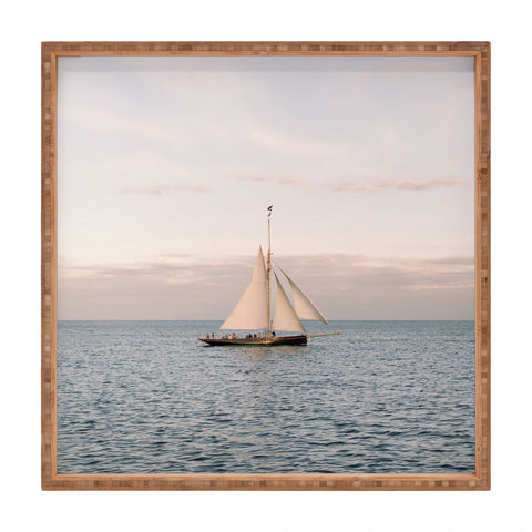 Chelsea Victoria The Nantucket Sailboat Square Tray