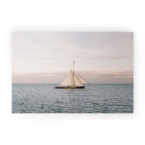 Chelsea Victoria The Nantucket Sailboat Welcome Mat