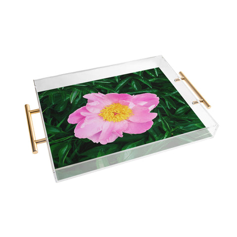 Chelsea Victoria The Peony In The Garden Acrylic Tray