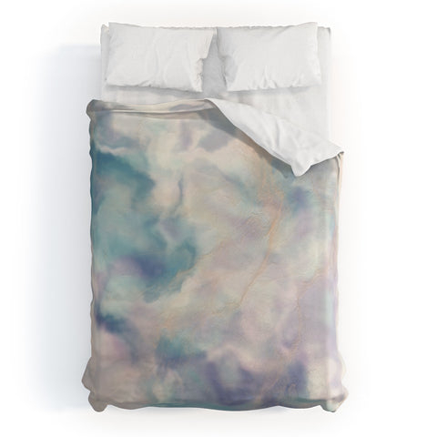 Chelsea Victoria Unicorn Marble Duvet Cover