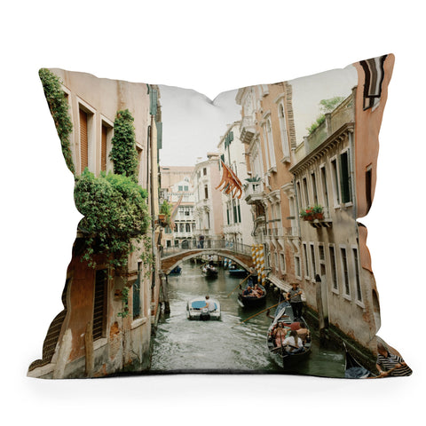 Chelsea Victoria Venice Canal Throw Pillow