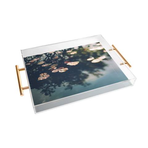 Chelsea Victoria Water Lilllies Acrylic Tray