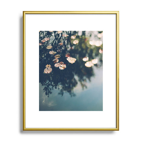 Chelsea Victoria Water Lilllies Metal Framed Art Print