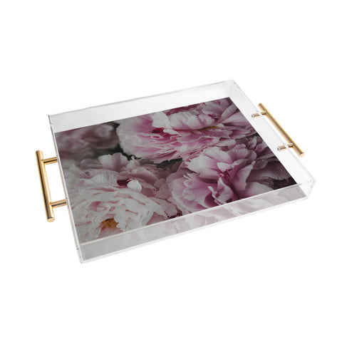 Chelsea Victoria Wet Peonies Acrylic Tray