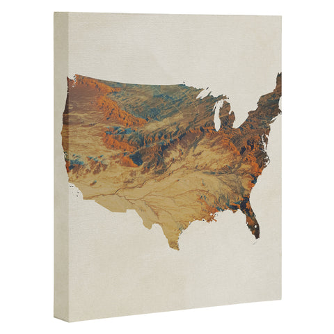 Chelsea Victoria Wild Wild West States Art Canvas