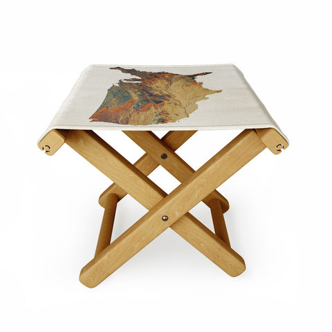 Chelsea Victoria Wild Wild West States Folding Stool