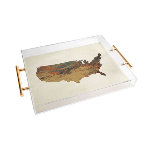 Chelsea Victoria Wild Wild West States Acrylic Tray