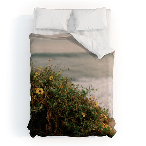 Chelsea Victoria Wildflowers in Malibu Duvet Cover