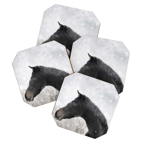 Chelsea Victoria Winter Horse Coaster Set