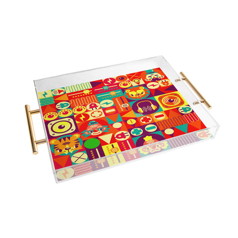 Chobopop Electro Circus Acrylic Tray