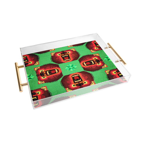 Chobopop Geometric Bear Acrylic Tray