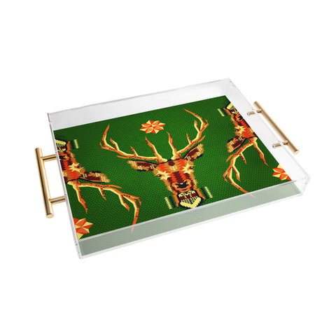 Chobopop Geometric Deer Acrylic Tray