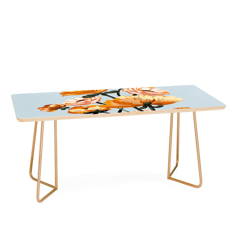 ChrissyInk California poppies spring Coffee Table