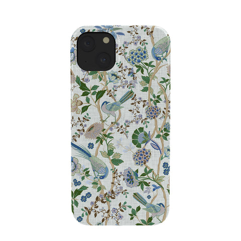 ChrissyInk Chinoiserie birds peacock Phone Case