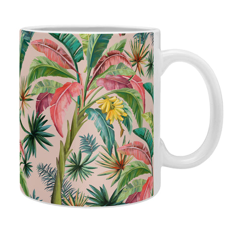 ChrissyInk Palm Life tropical palm leaves Coffee Mug