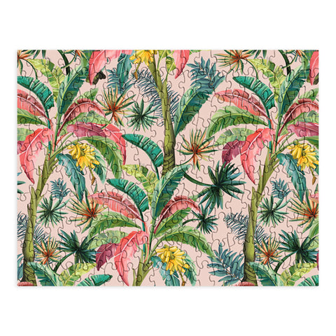 ChrissyInk Palm Life tropical palm leaves Puzzle