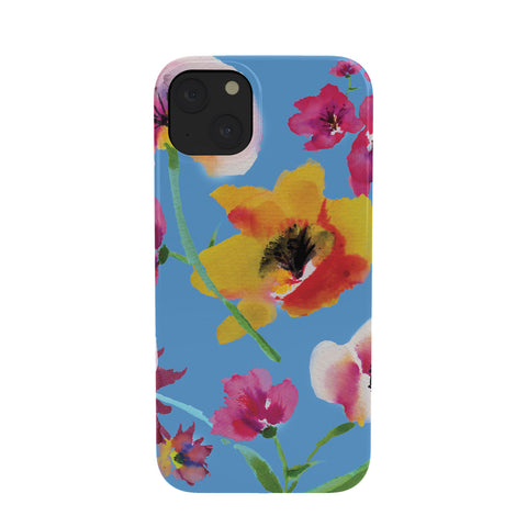 ChrissyInk Poppies floral Phone Case