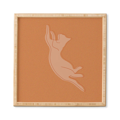 Christabel Playing Cat I Framed Wall Art