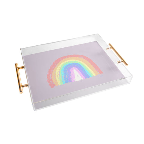 Christabel Rainbow Pride Acrylic Tray
