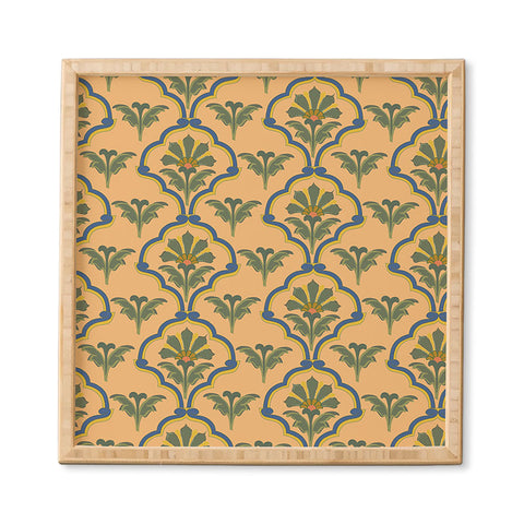 Christabel Renaissance Floral Mosaic Framed Wall Art