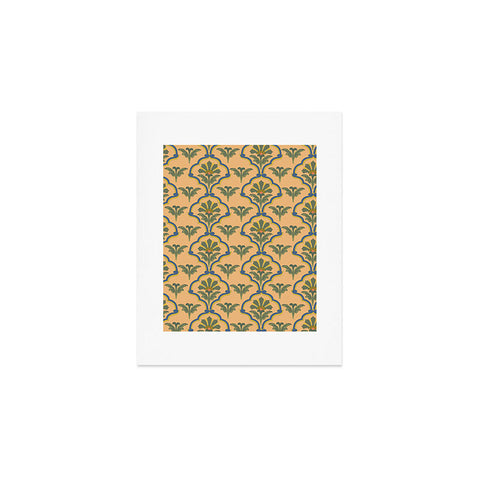 Christabel Renaissance Floral Mosaic Art Print