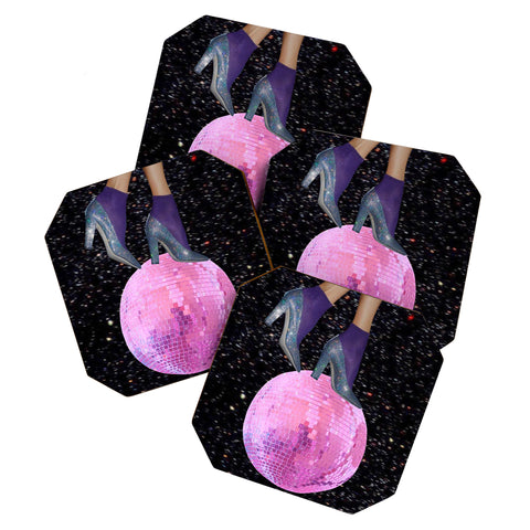 Chromoeye Dancing in the Moonlight I Coaster Set