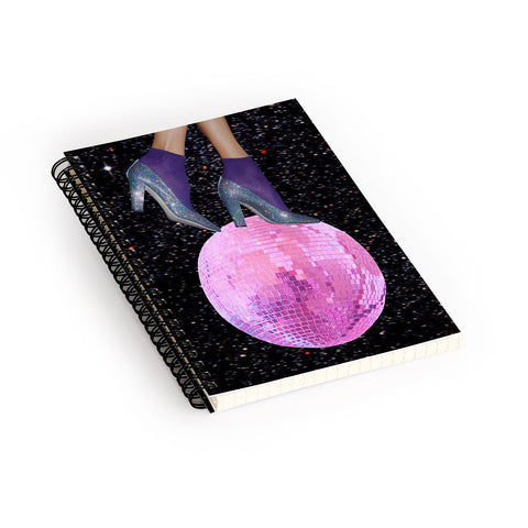 Chromoeye Dancing in the Moonlight I Spiral Notebook