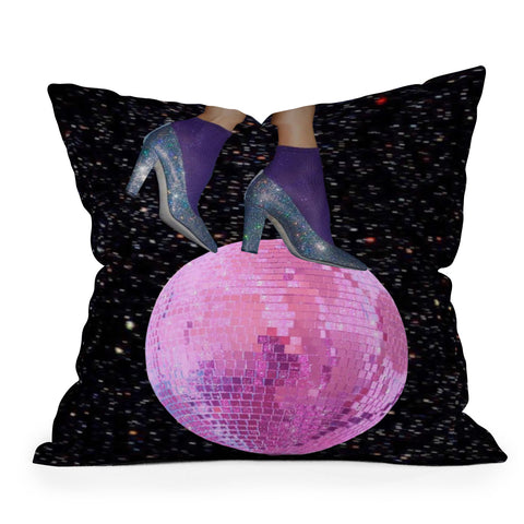 Chromoeye Dancing in the Moonlight I Throw Pillow