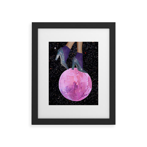 Chromoeye Dancing in the Moonlight I Framed Art Print