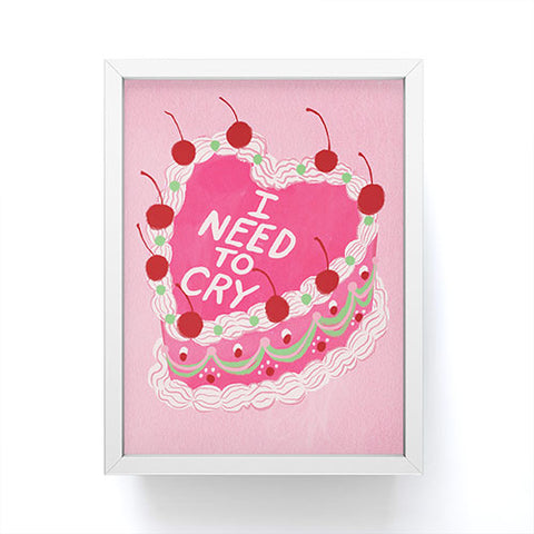 Chromoeye Its My Party I Framed Mini Art Print
