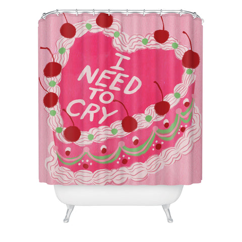 Chromoeye Its My Party I Shower Curtain