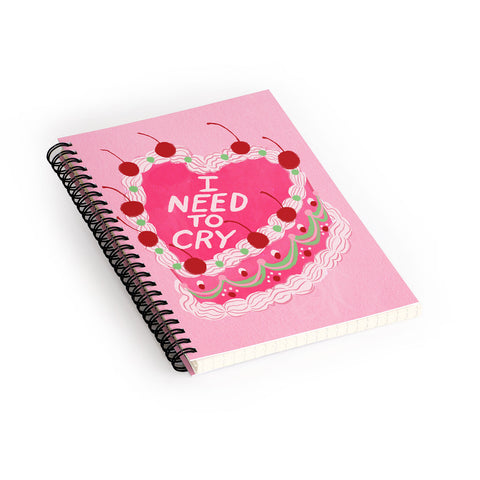 Chromoeye Its My Party I Spiral Notebook