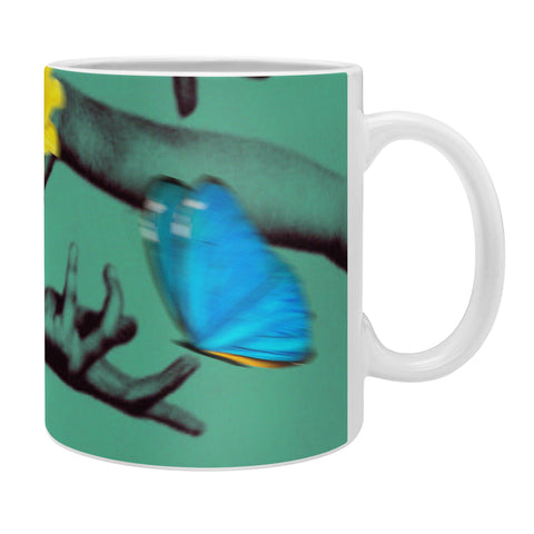 Chromoeye Jewels in Teal Coffee Mug