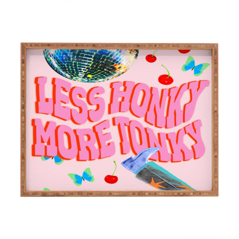 Chromoeye Less Honky More Tonky Rectangular Tray