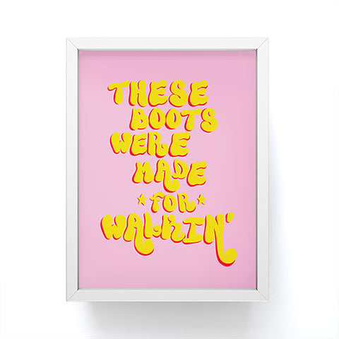 Chromoeye Nancy Framed Mini Art Print