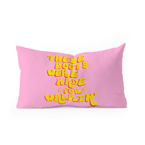 Chromoeye Nancy Oblong Throw Pillow