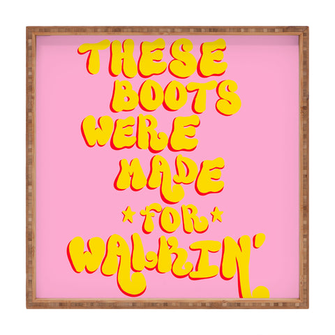 Chromoeye Nancy Square Tray