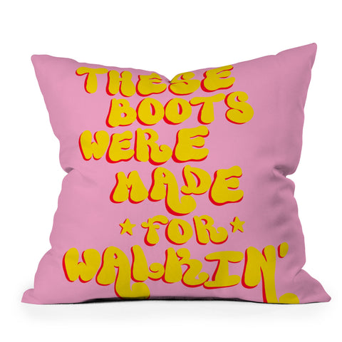 Chromoeye Nancy Outdoor Throw Pillow