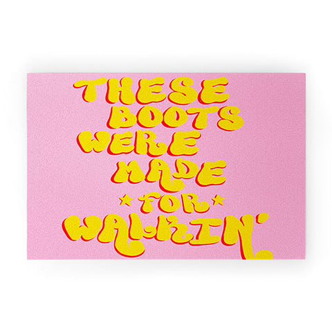 Chromoeye Nancy Welcome Mat