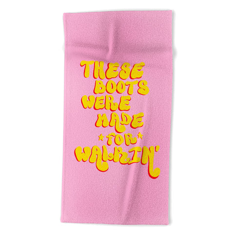 Chromoeye Nancy Beach Towel