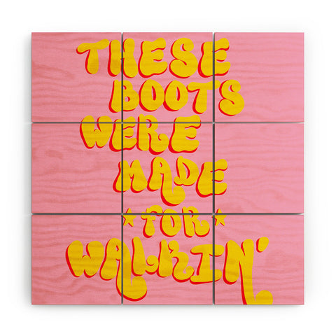 Chromoeye Nancy Wood Wall Mural