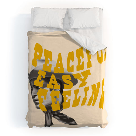 Chromoeye Peaceful Easy Feeling Duvet Cover