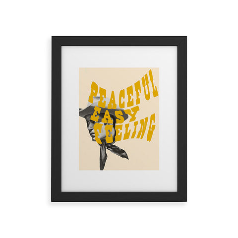 Chromoeye Peaceful Easy Feeling Framed Art Print