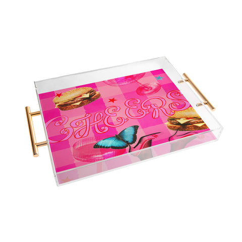 Chromoeye Pink Pony Acrylic Tray