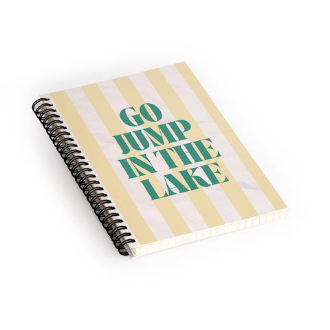 ciaojessa go jump in the lake Spiral Notebook