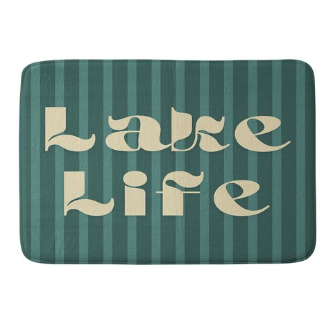 ciaojessa Lake Life I Memory Foam Bath Mat