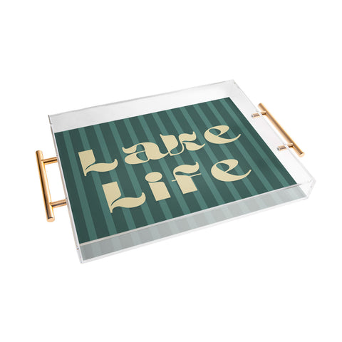 ciaojessa Lake Life I Acrylic Tray