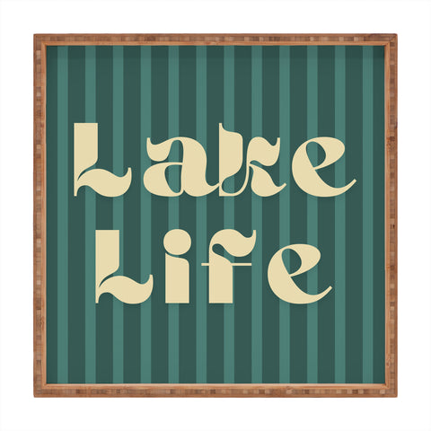 ciaojessa Lake Life I Square Tray