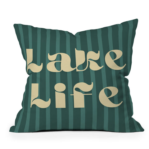 ciaojessa Lake Life I Outdoor Throw Pillow